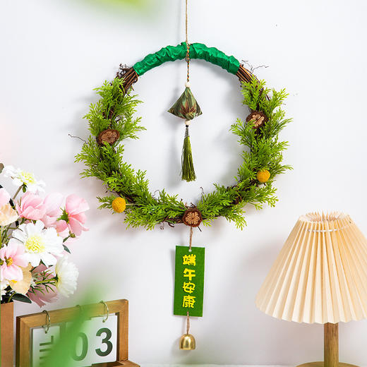 【高颜值端午挂饰，艾草弥漫~】古风香包挂件 袋中草药香囊荷包 驱蚊随身赠无纺布袋 端午节香包-QQ 商品图2