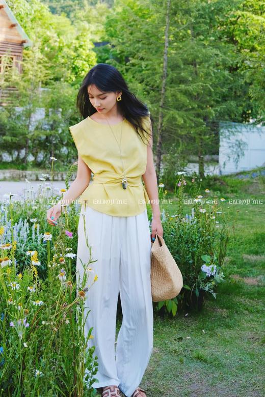 【门店同款】ENJOY夏季垂感百搭山本裤 162596628 商品图1