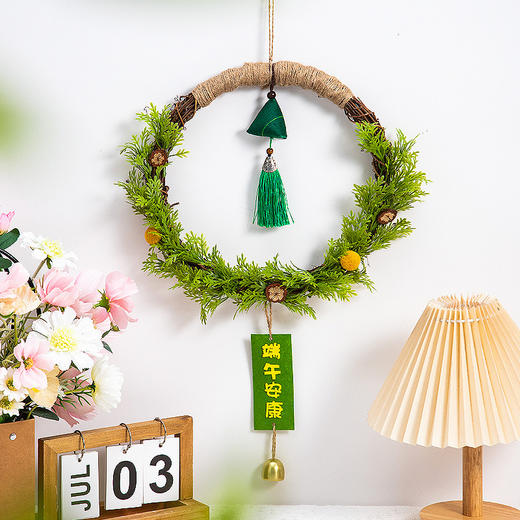 【高颜值端午挂饰，艾草弥漫~】古风香包挂件 袋中草药香囊荷包 驱蚊随身赠无纺布袋 端午节香包-QQ 商品图4