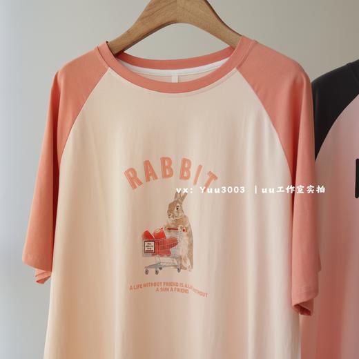 女士睡裙 纯棉套装家居服睡衣 商品图4