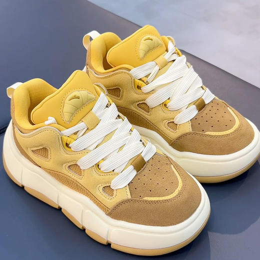 【36/38/39断码】安踏特香包面包鞋厚底增高男女2025春保暖复古运动鞋122448072【库存有限，如无货将做退款，介意慎拍！】 商品图0