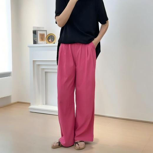 Beau Muse 慵懒肌理山本休闲长裤 | 12色三款长度可选 商品图5