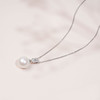莹润系列 S925银 淡水珍珠链牌 项链 精致时尚简约 商品缩略图1
