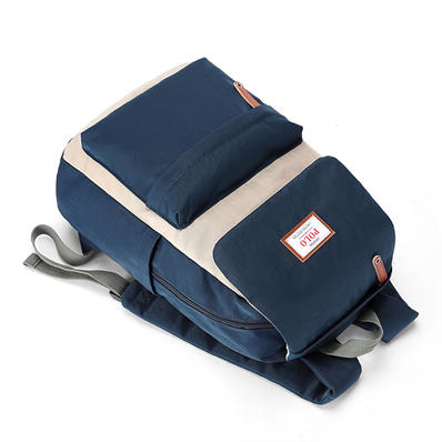POLO男双肩包时尚韩版书包14英寸电脑包大容量潮流背包091601 商品图4