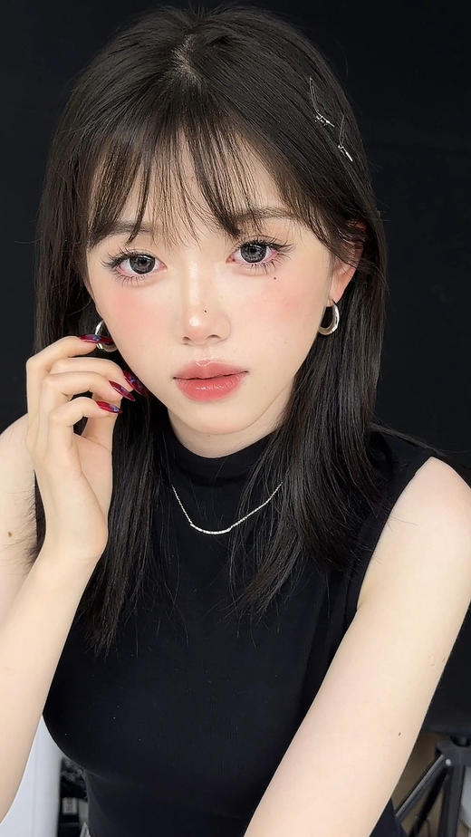 hancon 半年抛 巨目黑茶 直径14.5mm着色14.4mm 商品图1