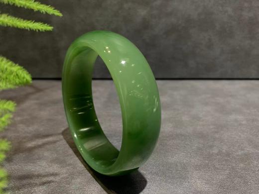 【御珠宫坊·传承系列】碧玉手镯60mm 商品图0