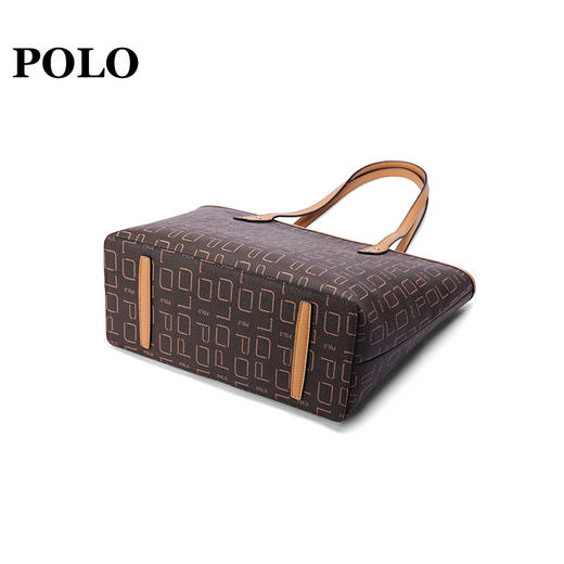POLO 女士手提包时尚百搭斜挎包大容量印花单肩女包340983 商品图10