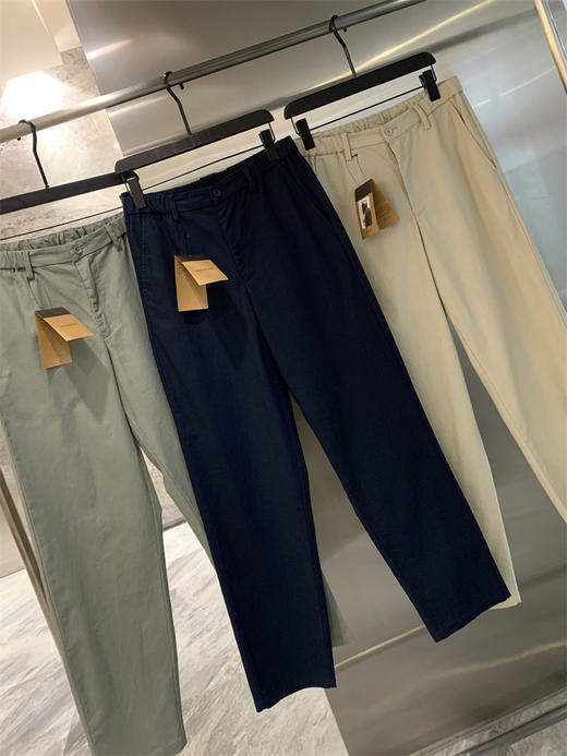 日单休闲!线下599!亚麻棉混纺!2025夏季新款男士薄款透气休闲裤长裤！ 商品图5