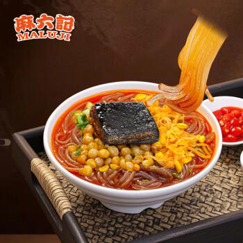 麻六记&京觅联名款臭豆腐酸辣粉 272g方便速食早餐夜宵 /粮油调味 /方便食品 /酸辣粉 商品图3