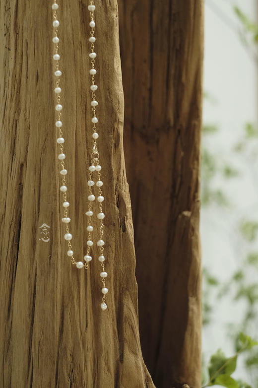 亚克力珍珠链项链 商品图4