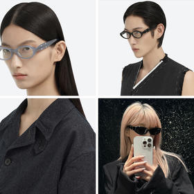 现货 THS-无 MM x GM联名款 椭圆形眼镜 太阳镜 3色 CU1299