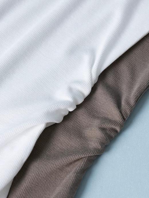 【醋酸外穿】SCHIESSER德国舒雅女士醋酸罗纹V领外穿上衣31/25043U 商品图4