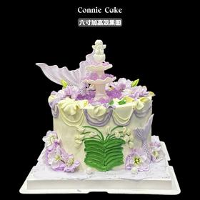 鱼尾紫色许愿池 超美的一款