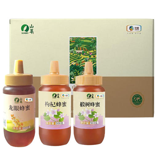 中粮山萃中华蜜园蜂蜜礼盒 商品图0