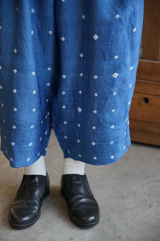 MAKU textiles｜真丝扎染图案休闲裤 商品图2