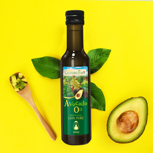 爷爷的农场初榨牛油果油250ml 商品图4