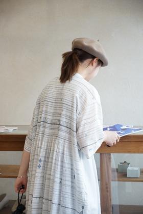 MAKU textiles｜丝棉织锦图案连衣裙