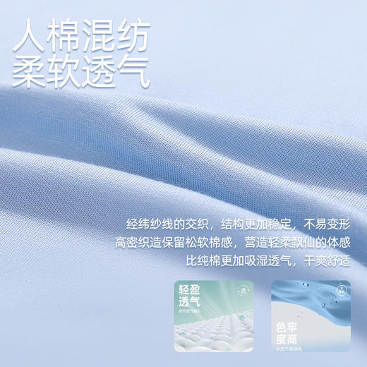 【商场同款】熳洁儿 夏季女士t恤款连衣裙家居服休闲可外穿23203202 商品图1