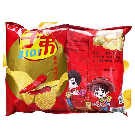 子弟土豆片（椒香麻辣味）95g/袋 商品图0