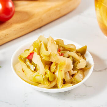 菜博士微辣0添加防腐剂榨菜60g*6包轻盐榨菜丝下饭菜咸菜爽口开味 /粮油调味 /调味品 /榨菜/酱腌菜 商品图4