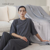 精纺羊绒宽松短袖女套衫SJF97W039N 商品缩略图3