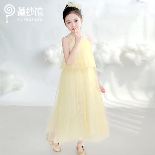 PureShare 蓬纱馆 深圳少儿时装周同款 琉光礼服裙 商品图0