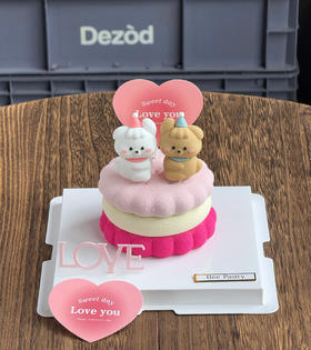 emoji慕斯P款 贴贴熊 