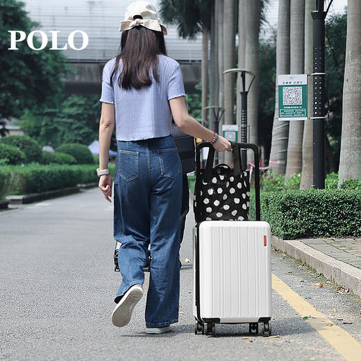 POLO 拉杆箱大容量拉链行李箱男女登机旅行箱080751 商品图6