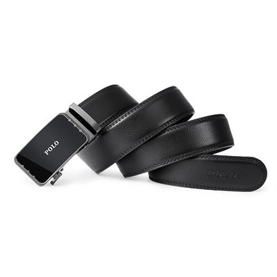 POLO 男士自动扣商务皮带牛皮休闲腰带072181 商品图1