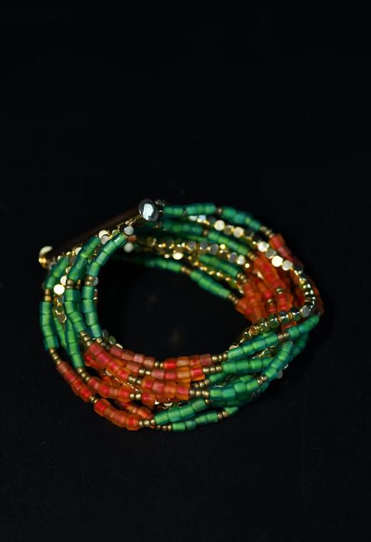 琉璃金珠排扣手链 商品图2