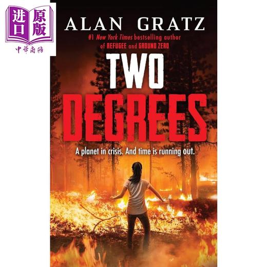 预售 【中商原版】两度 艾伦 格拉茨 青少年气候危机小说 Two degrees 英文原版 Alan Gratz 惊悚灾难小说 气候环境故事 商品图0