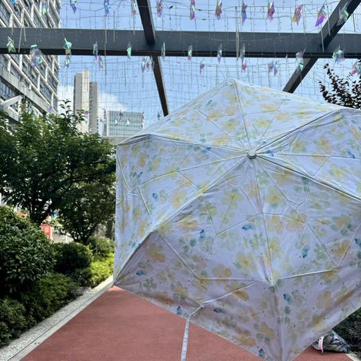 日本WPC遮阳伞*花儿朵朵超轻折叠防晒遮阳伞防紫外线太阳伞晴雨伞男女雨伞 商品图11