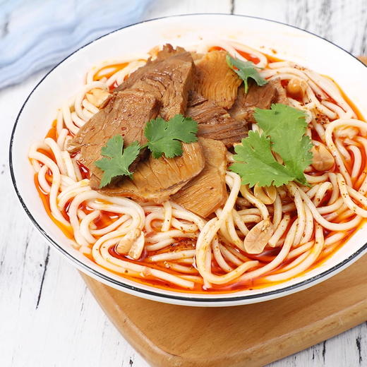 洪牛汇福建泉州手工牛肉面650g 商品图1