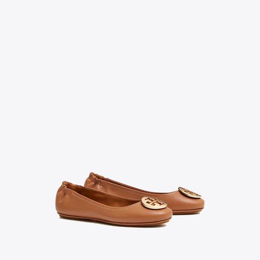 TORY BURCH 芭蕾平底鞋女  50393-232-F 棕色.【鞋底有膜，试穿小心】 商品图2