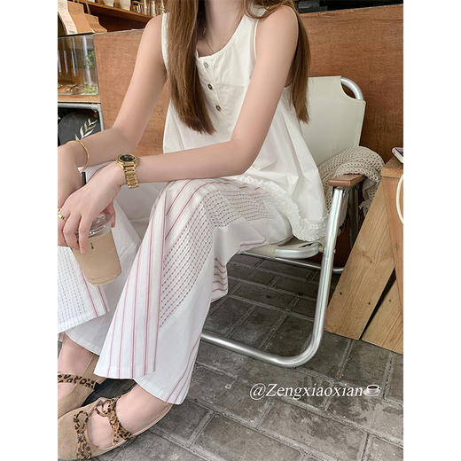 【149元任选2件】最后一波现货！宽松无袖减龄背心 or 休闲裤 商品图1