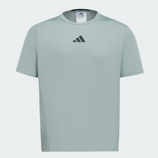 Adidas阿迪达斯TRAINING INTENSITY T-SHIRT 潘展乐同款清风科技速干凉感透气短袖T恤「冰风TEE」JI8187 商品图0