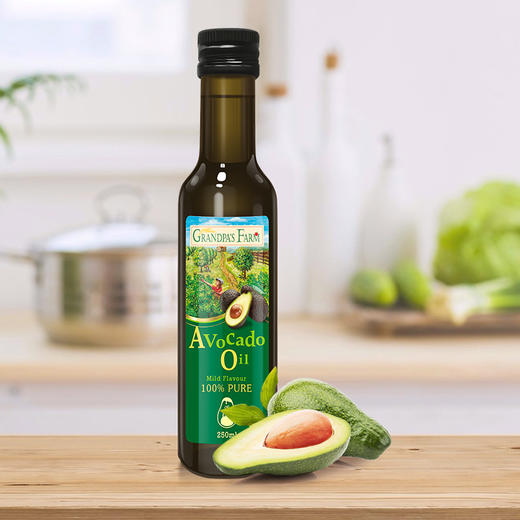 爷爷的农场初榨牛油果油250ml 商品图0