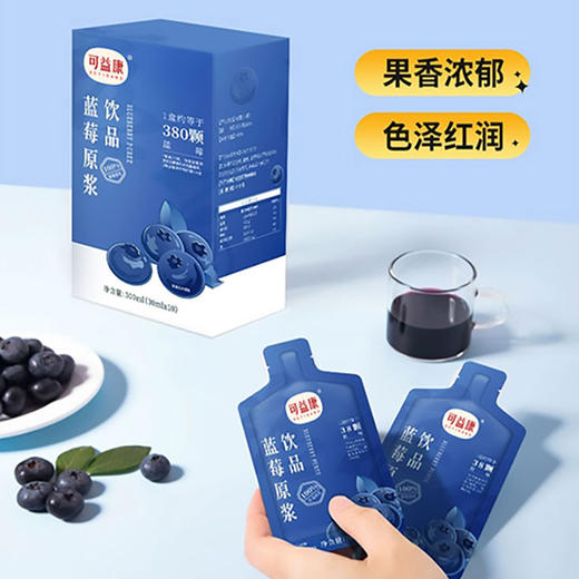 可益康蓝莓原浆饮品300ml 商品图1