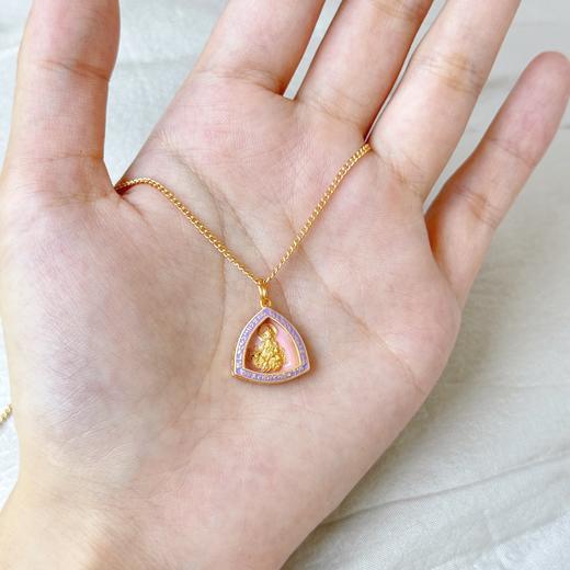 【敦煌拉胡天神项链】敦煌福泽拉胡天神项链女  轻奢敦煌风小众气质设计锁骨链 商品图2