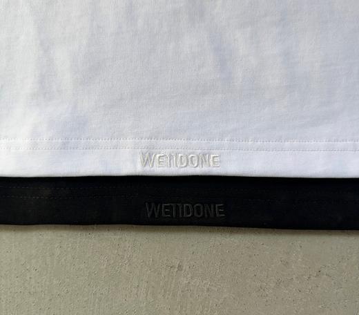 点此购买 WELLDONE夏季男女款字母印花LOGO蓝色水钻高街短袖T恤 md 318558 商品图12