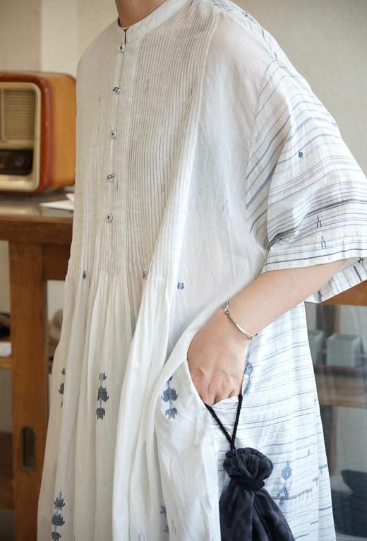 MAKU textiles｜丝棉织锦图案连衣裙 商品图4