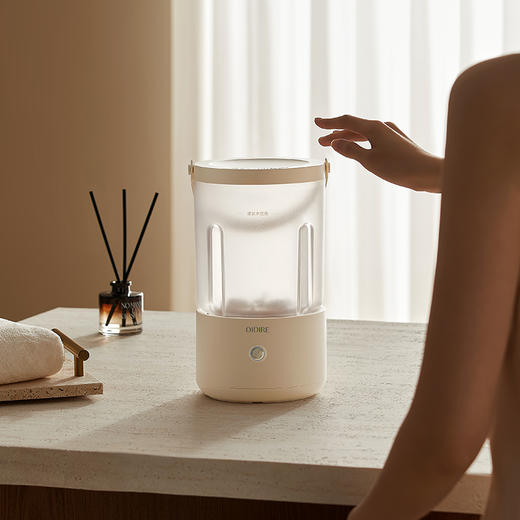 【分类洗护 专衣专桶】oidire奥帝尔 迷你分体洗衣杯 银离子抑菌 仿生6维波轮洗 双清洗模式 有效去污不伤衣 轻音不扰民 快速充电 超长续航 出差/旅行可带（预售双桶款排单发货） 商品图8