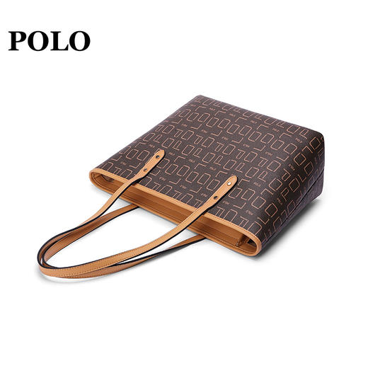 POLO 女士手提包时尚百搭斜挎包大容量印花单肩女包340983 商品图9