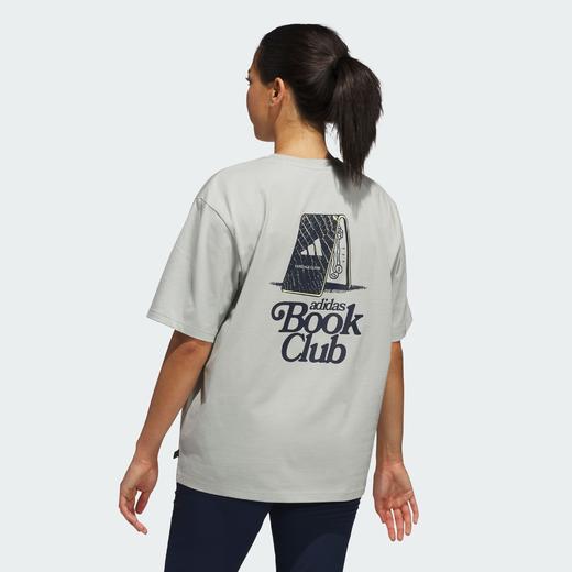 Adidas阿迪达斯BOOK CLUB OVERSIZED T-SHIRT 运动休闲短袖T恤JI9499 商品图1