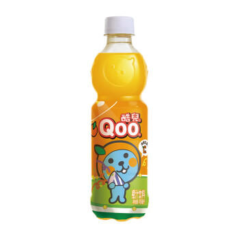 可口可乐（Coca-Cola）美汁源酷儿 Qoo 橙味果汁饮料 450ml*12瓶 新老包装随机发货 商品图0