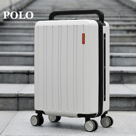 POLO 拉杆箱大容量拉链行李箱男女登机旅行箱080751
