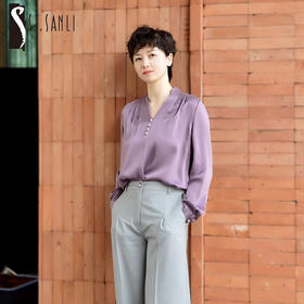 ST.SANLI【成衣系列】优雅时尚设计款衬衫GA122E01