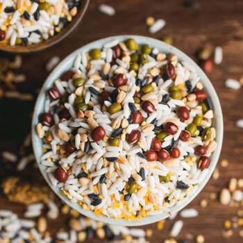 晋之坊八宝粥米5斤装八宝粥五谷杂粮早餐粥腊八粥 /粮油调味 /杂粮 /复合粥米 商品图1