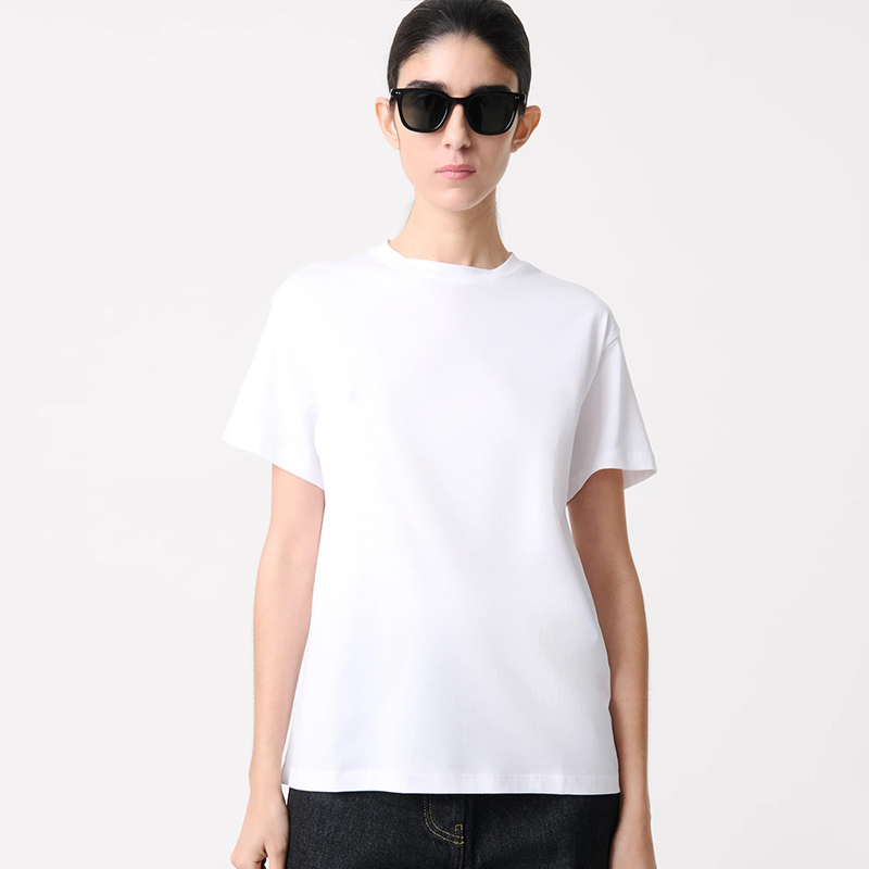 STUDIO NICHOLSON JERSEY - PERFECT TEE 女式修身款T恤MARINE
