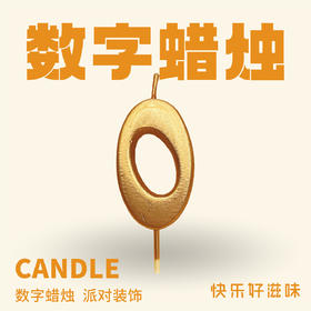 炫彩数字蜡烛0